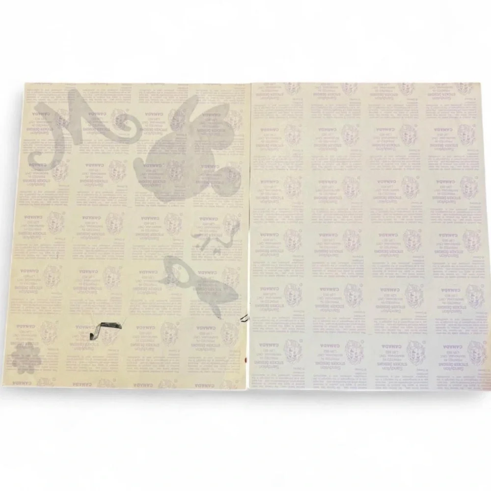 Vintage‎ Disney Sandylion Minnie Mouse Scrapbook Sticker Sheets Pastel